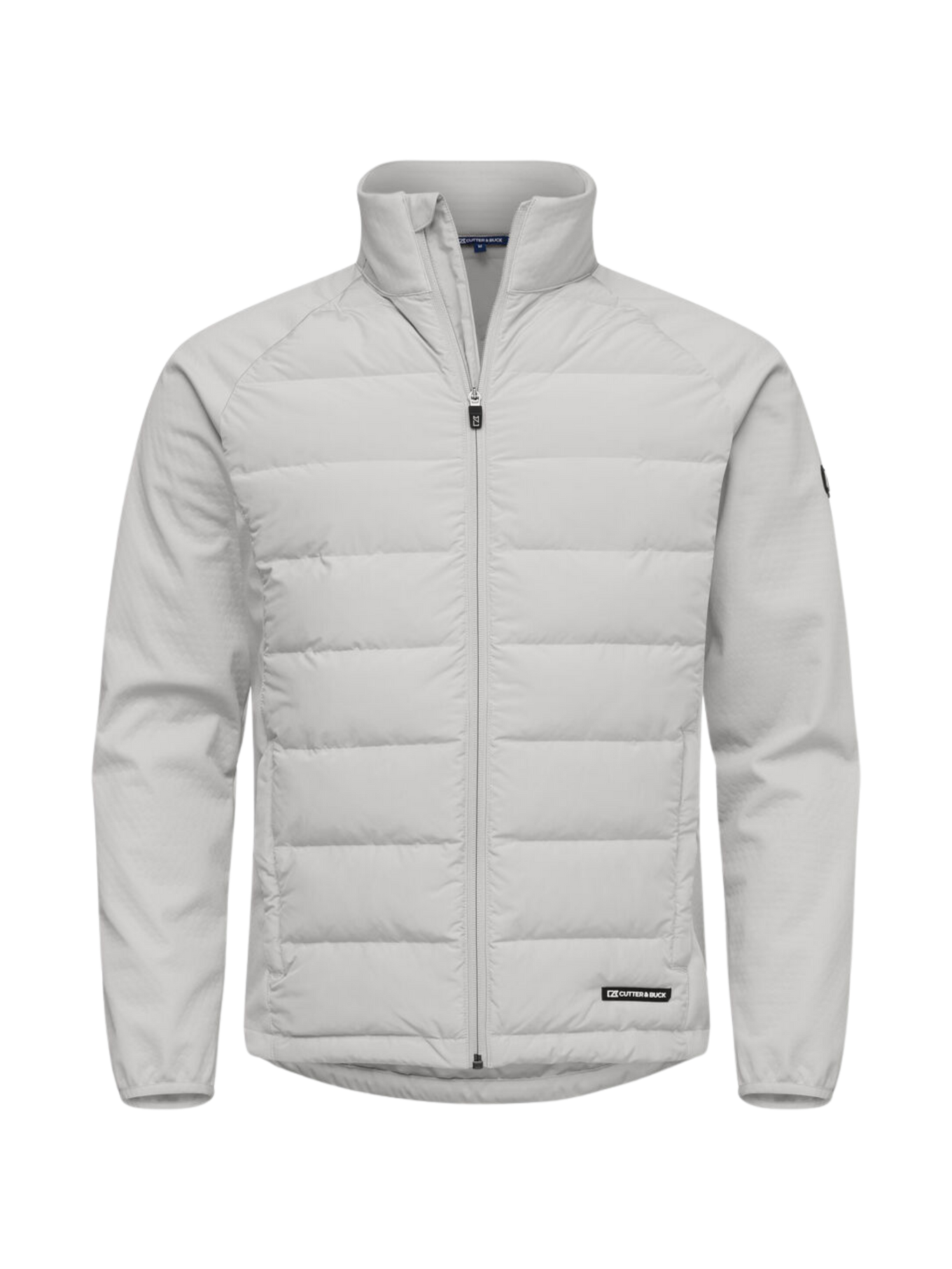 Cutter & Buck Oak Harbor Hybridjacka Herr - Silver