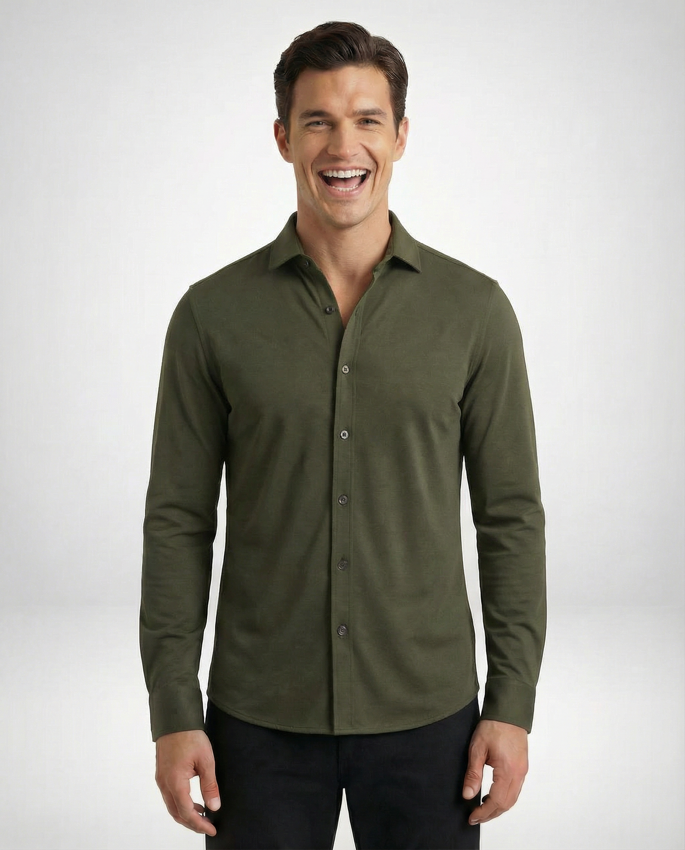 Cutter & Buck Advantage Skjorta Herr – Ivy Grön