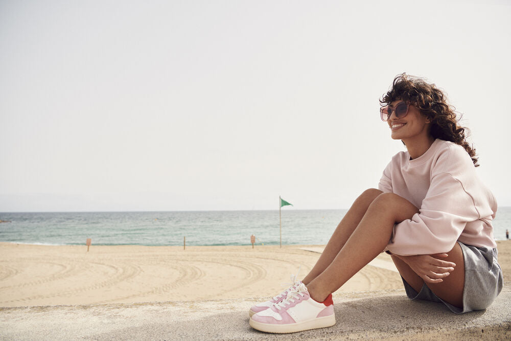 Clique Miami Cropped Sweatshirt Dam - Candy Pink