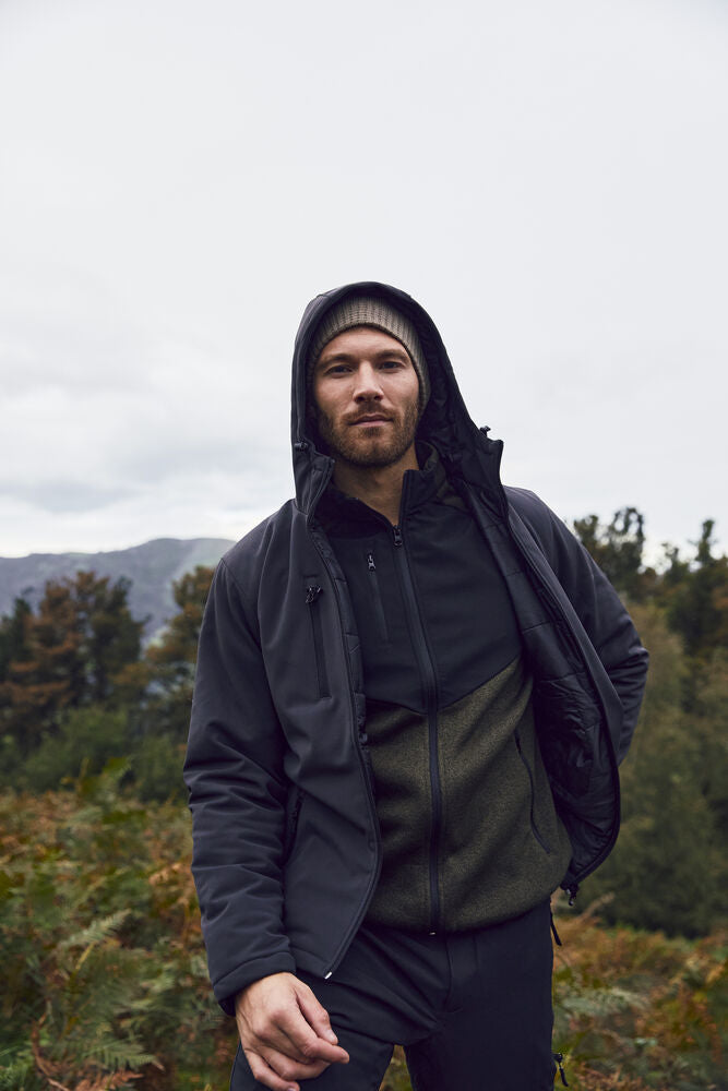 Clique Padded Hoody Softshell Jacka Herr