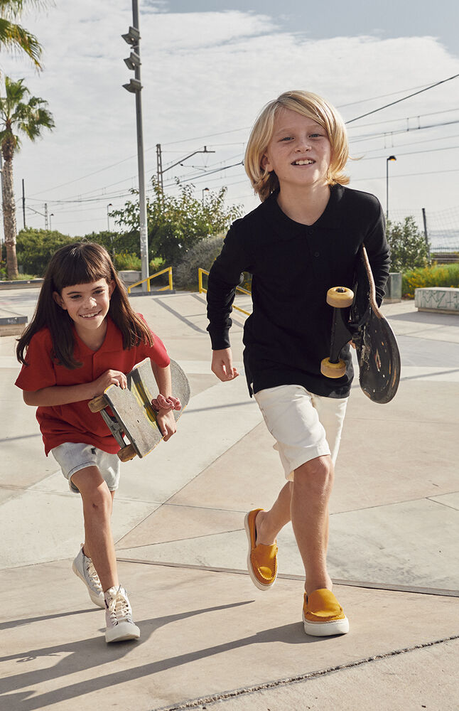 Clique Basic Polo L/S Junior