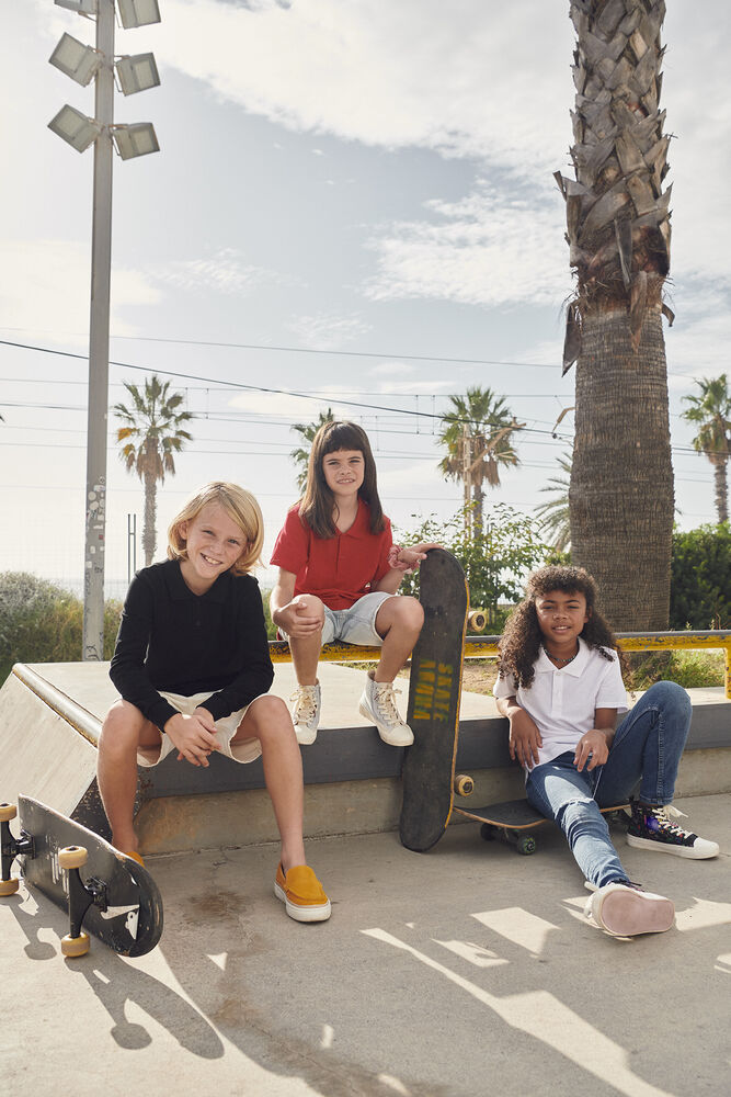 Clique Basic Polo L/S Junior