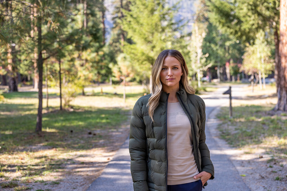 Cutter & Buck Baker  Lättviktsjacka Dam - Khaki