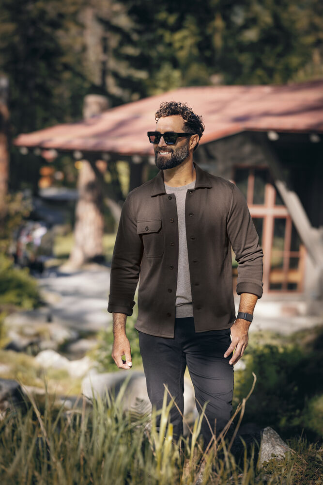 Cutter & Buck Advantage Leisure Overshirt Herr - Mörk Marin