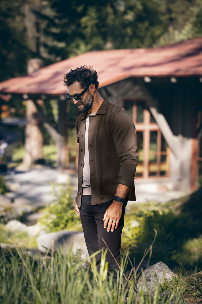 Cutter & Buck Advantage Leisure Overshirt Herr - Mörk Marin