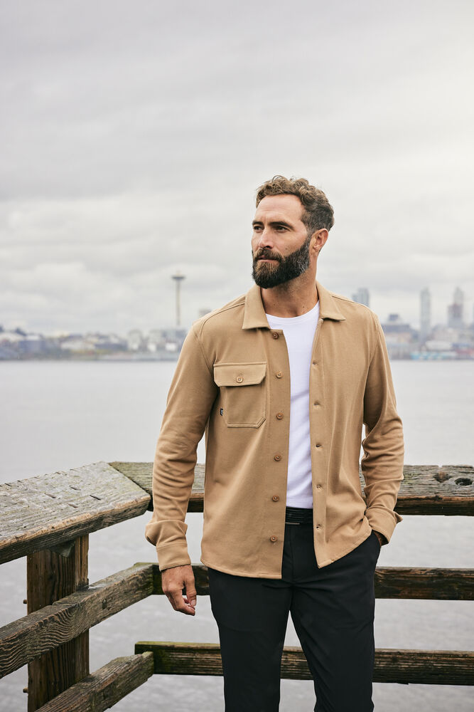 Cutter & Buck Advantage Leisure Overshirt Herr - Mörk Marin