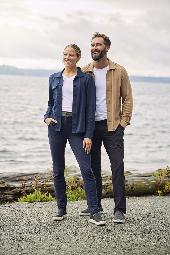 Cutter & Buck Advantage Leisure Overshirt Herr - Dark Mocca