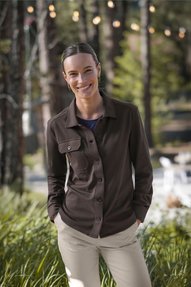 Cutter & Buck Advantage Leisure Shirt Dam - Dark Mocca
