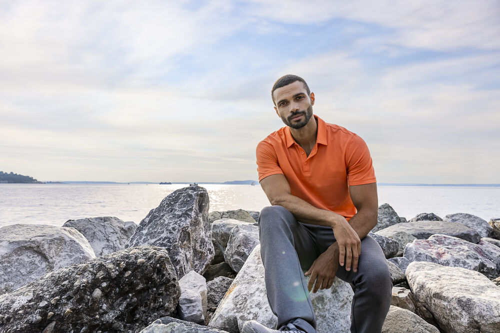 Cutter & Buck Oceanside Polo Herr – Pikétröja i Bomull med Stretch