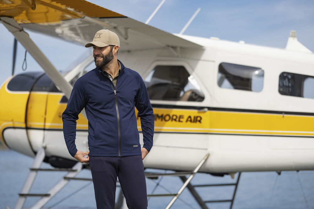 Cutter & Buck Adapt Full Zip Jacka Herr - Ivy Green