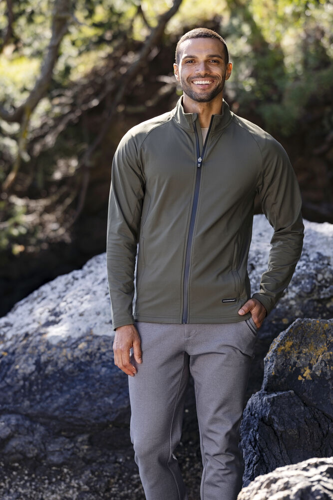 Cutter & Buck Adapt Full Zip Jacka Herr - Ivy Green