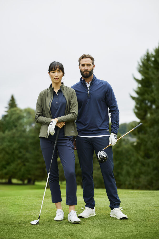 Cutter & Buck Adapt Active Half Zip Funktionströja Herr - Svart