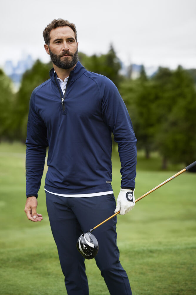 Cutter & Buck Adapt Active Half Zip Funktionströja Herr - Svart
