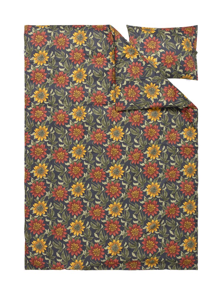 Lord Nelson Bäddset Gullholmen Satin – Blommigt