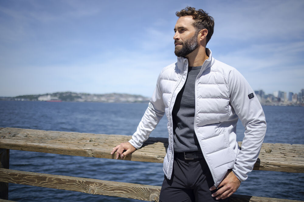 Cutter & Buck Oak Harbor Hybridjacka Herr - Svart