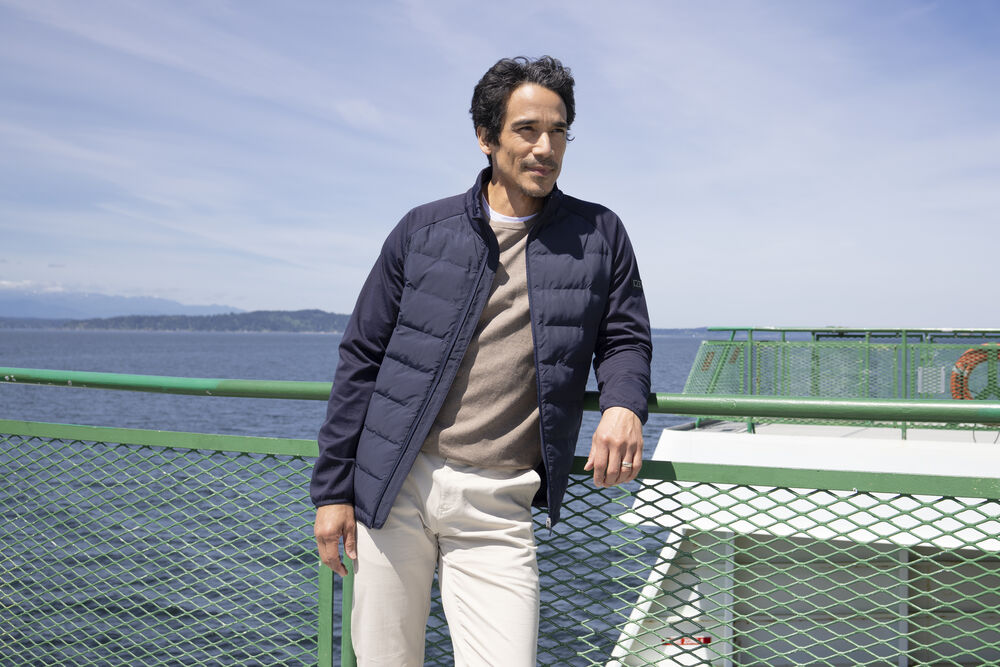 Cutter & Buck Oak Harbor Hybridjacka Herr - Svart