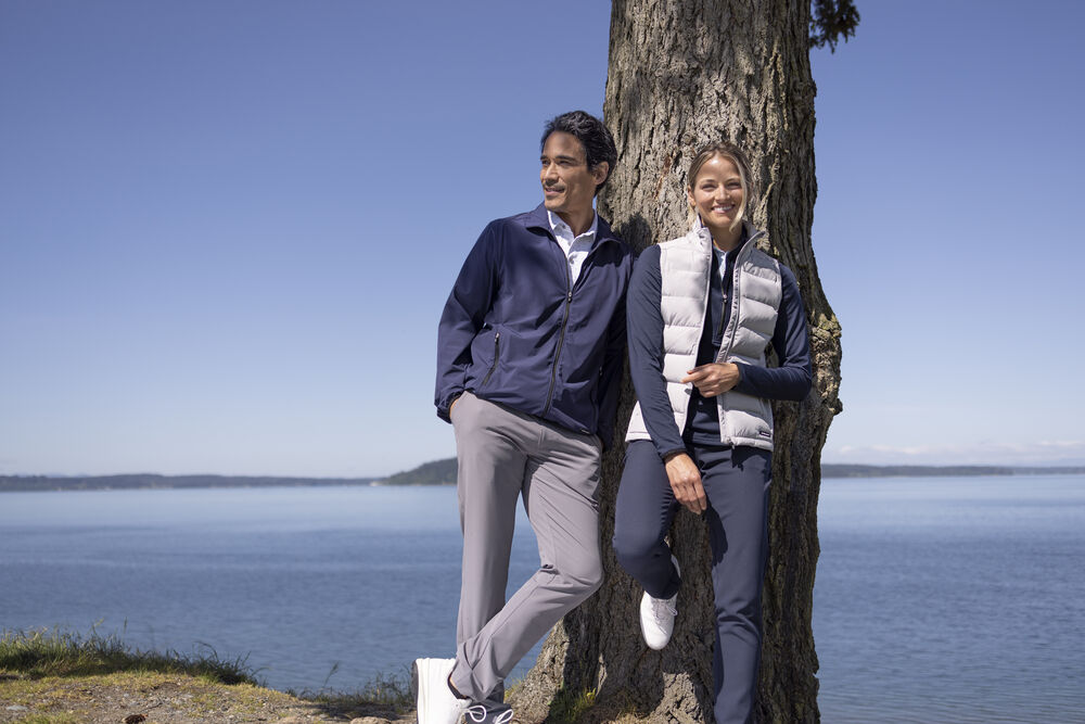 Cutter & Buck Oak Harbor Väst Dam - Silver