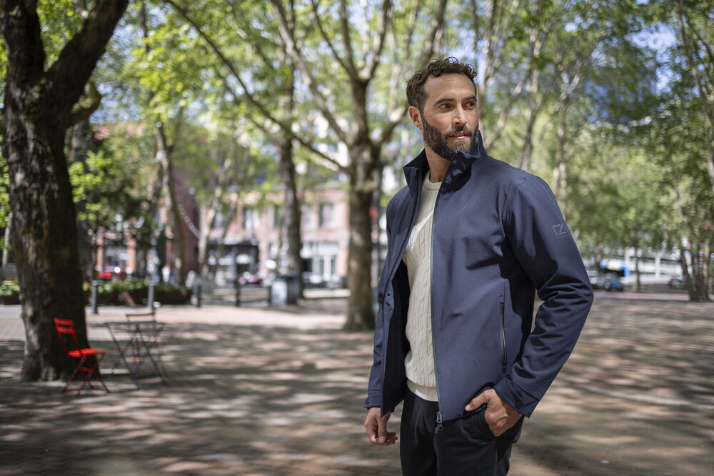 Cutter & Buck Wedderburn Short Jacka Herr - Marinblå