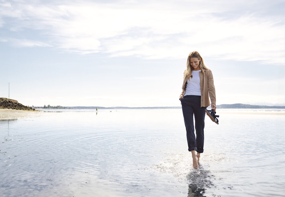 Cutter & Buck Advantage Leisure Shirt Dam - Gråmelerad