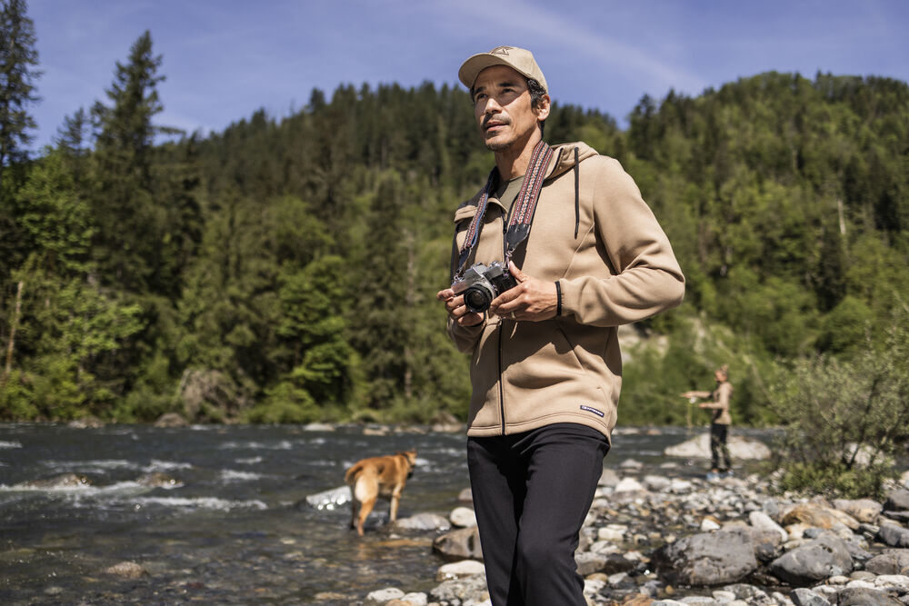 Cutter & Buck Pemberton Hoodie Full Zip Herr - Ivy Grön