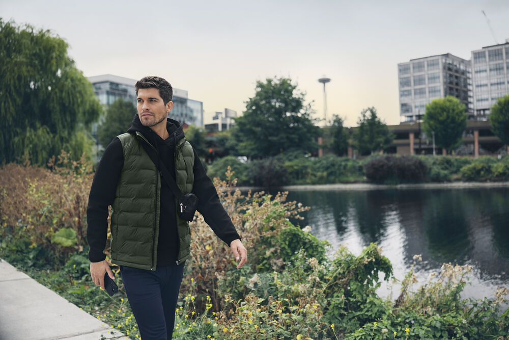Cutter & Buck Baker Väst Herr - Khaki