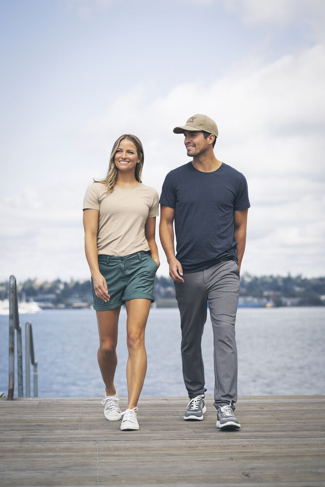 Clique Manzanita Roundneck T-Shirt Dam - Grå