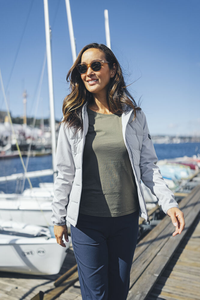 Clique Manzanita Roundneck T-Shirt Dam - Mörk marin