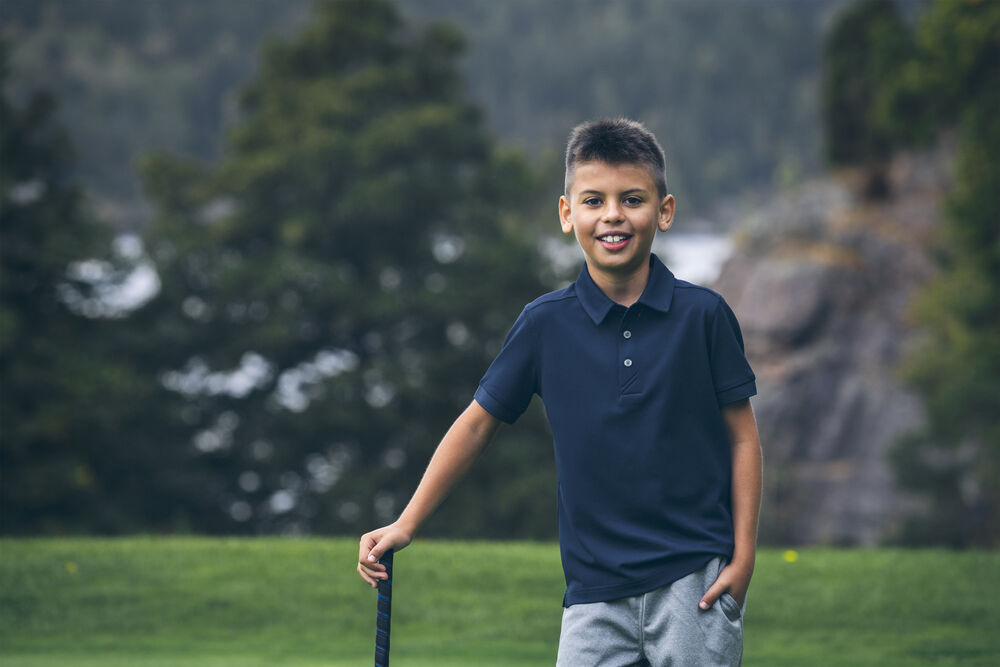Cutter & Buck Virtue Polo Solid Junior - Vit