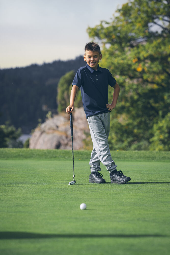 Cutter & Buck Virtue Polo Solid Junior - Marinblå