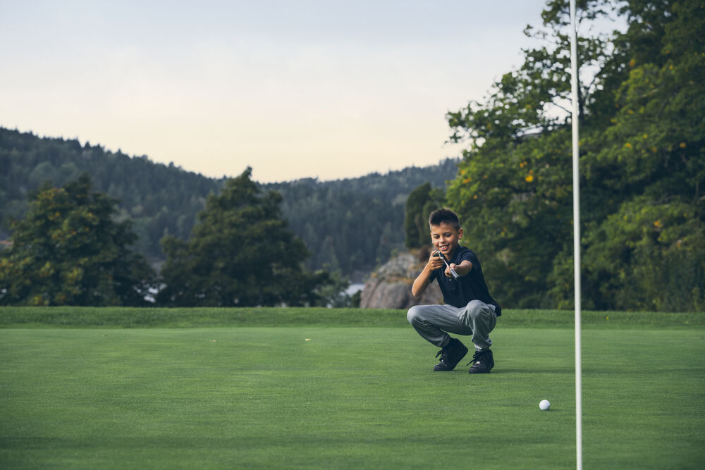 Cutter & Buck Virtue Polo Solid Junior - Marinblå