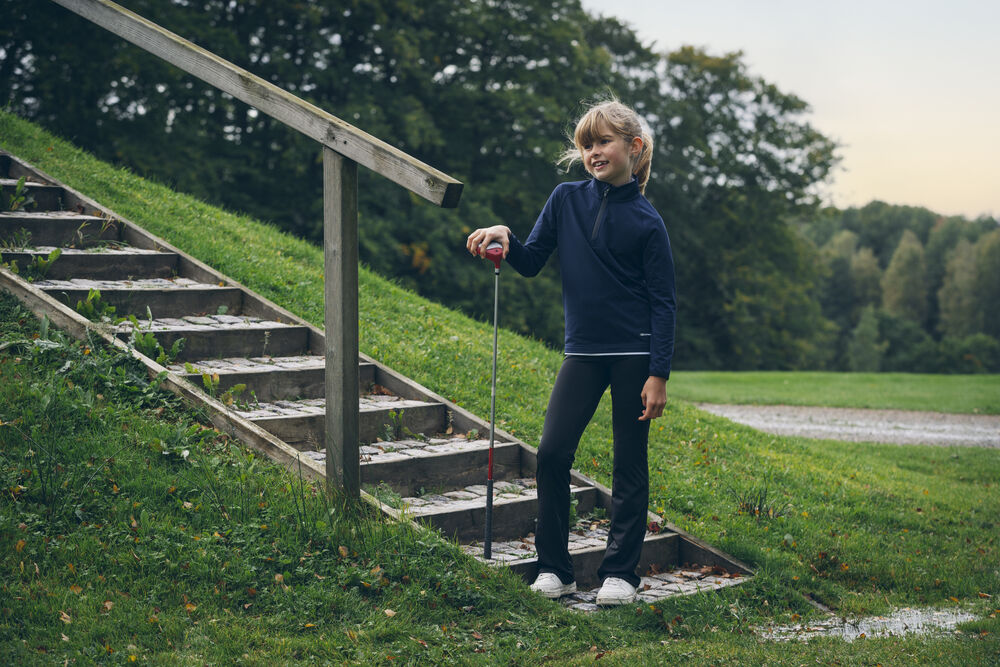Cutter & Buck Adapt Half Zip Jacka Junior - Svart