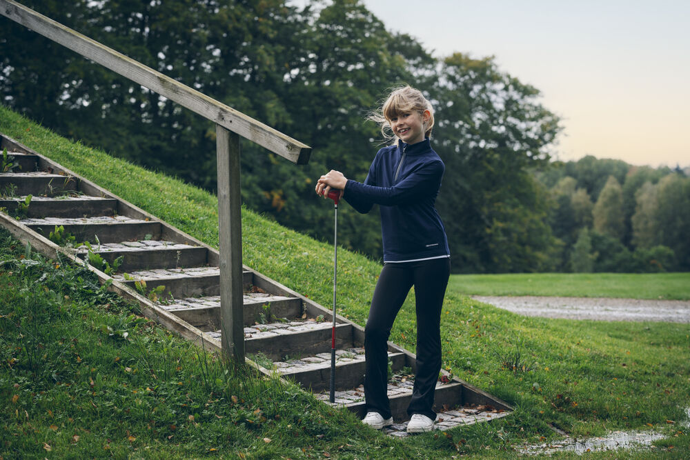 Cutter & Buck Adapt Half Zip Jacka Junior - Svart