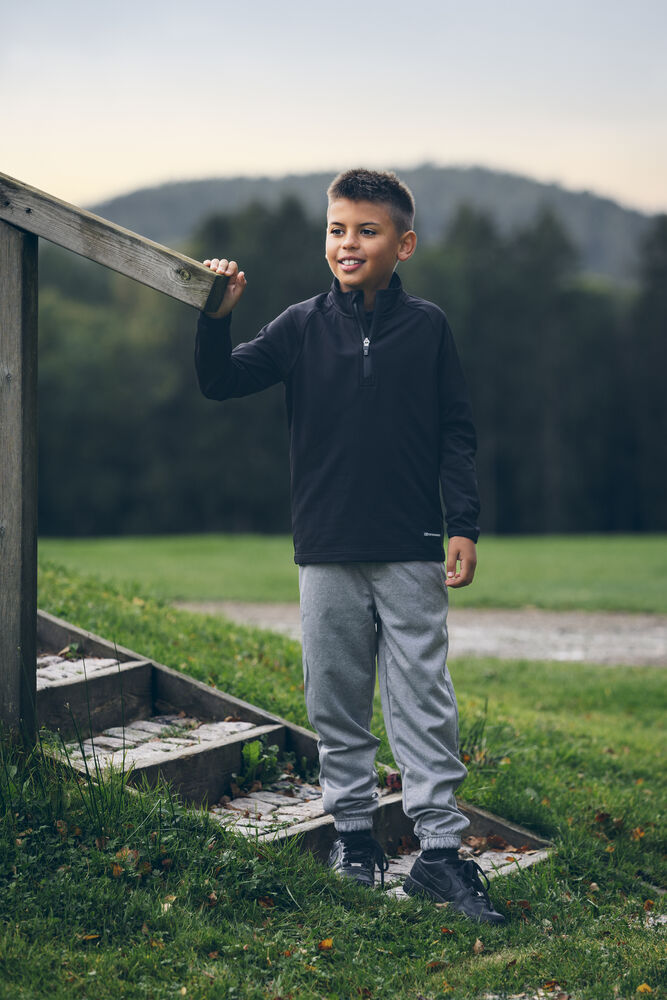 Cutter & Buck Adapt Half Zip Jacka Junior - Svart