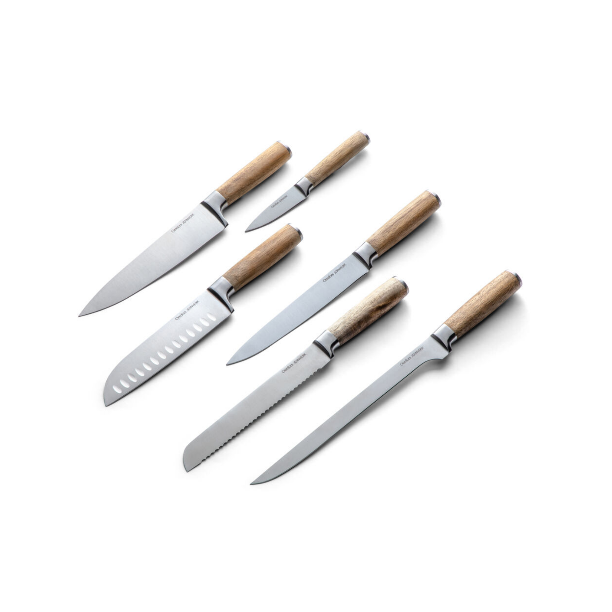 Orrefors Jernverk Knivar Akacia 6-pack