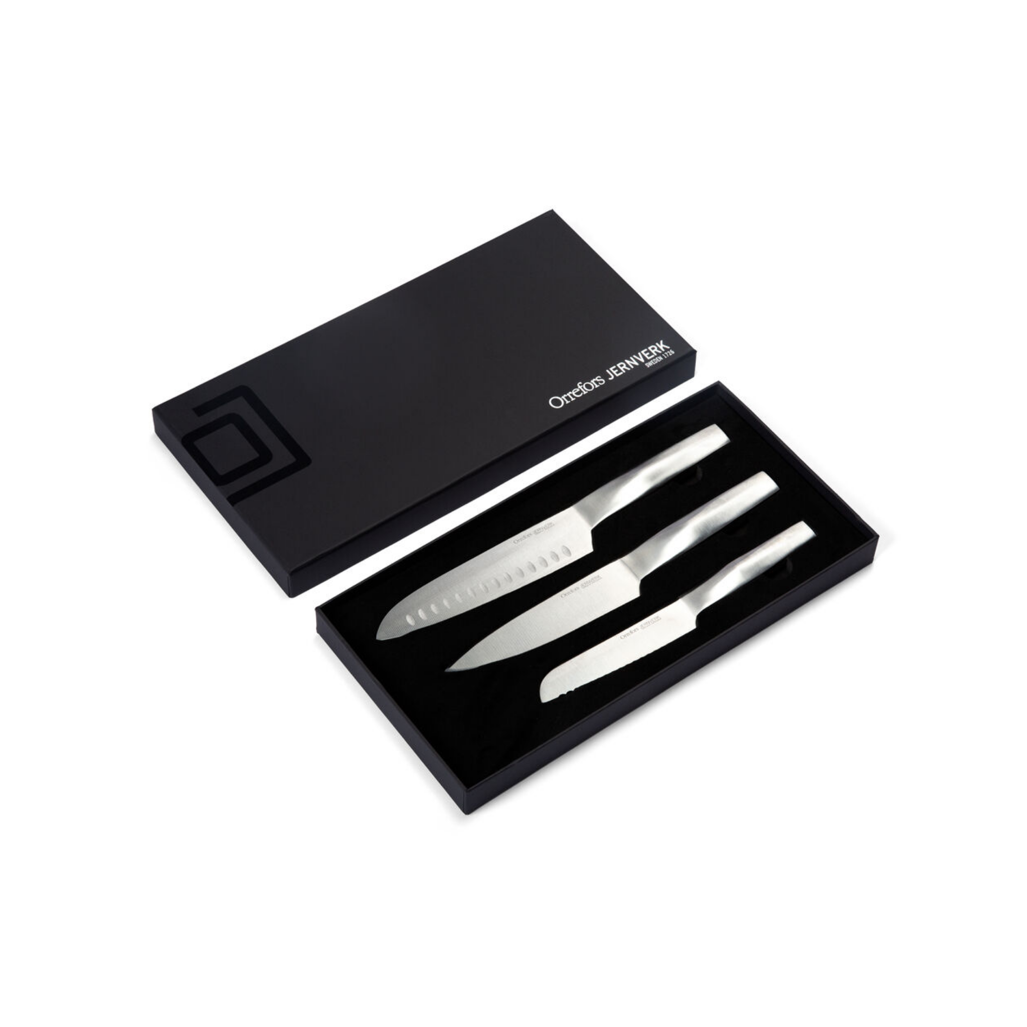 Orrefors Jernverk Köksknivar 3-pack