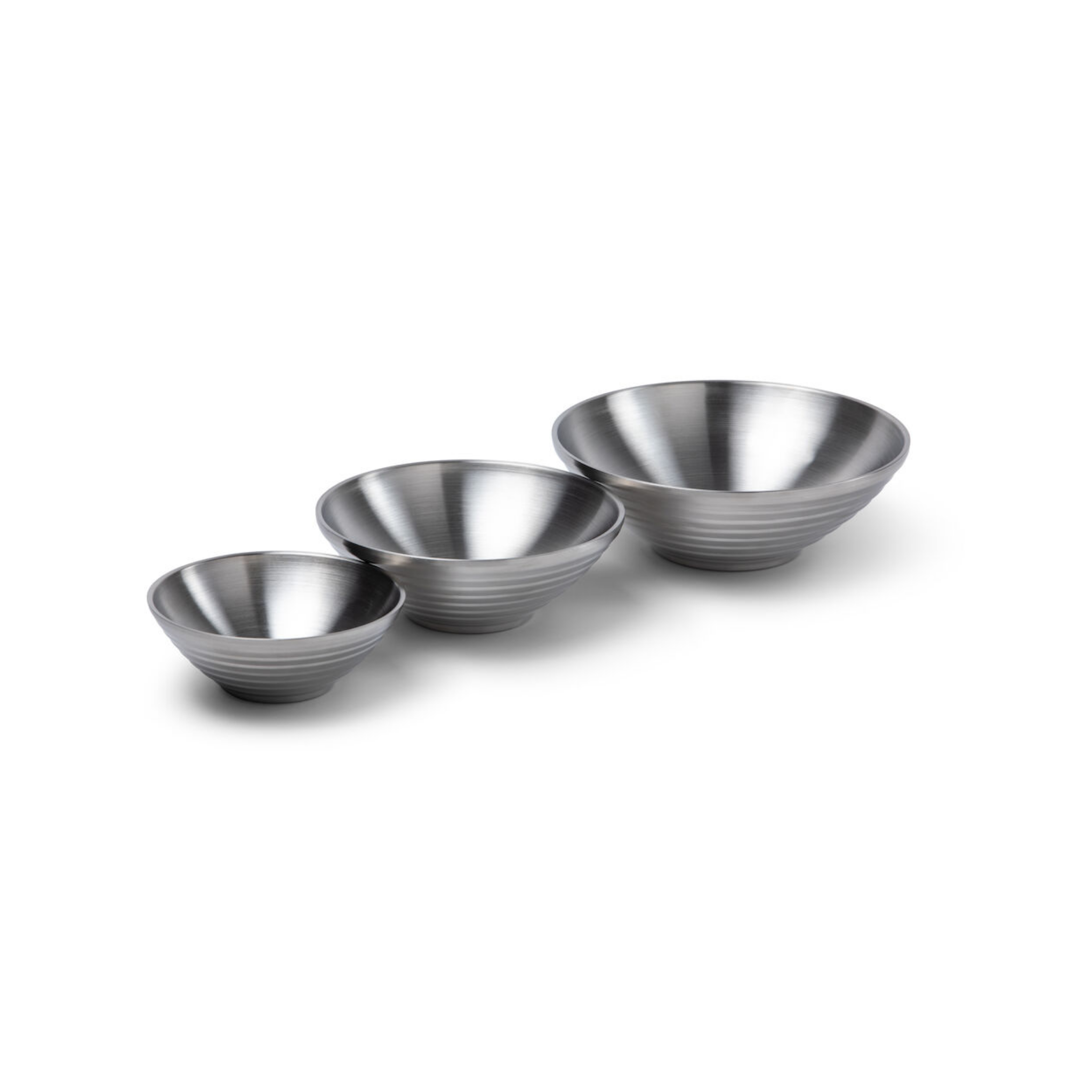 Orrefors Jernverk Skål Stainless Dubbelvägg 3-pack