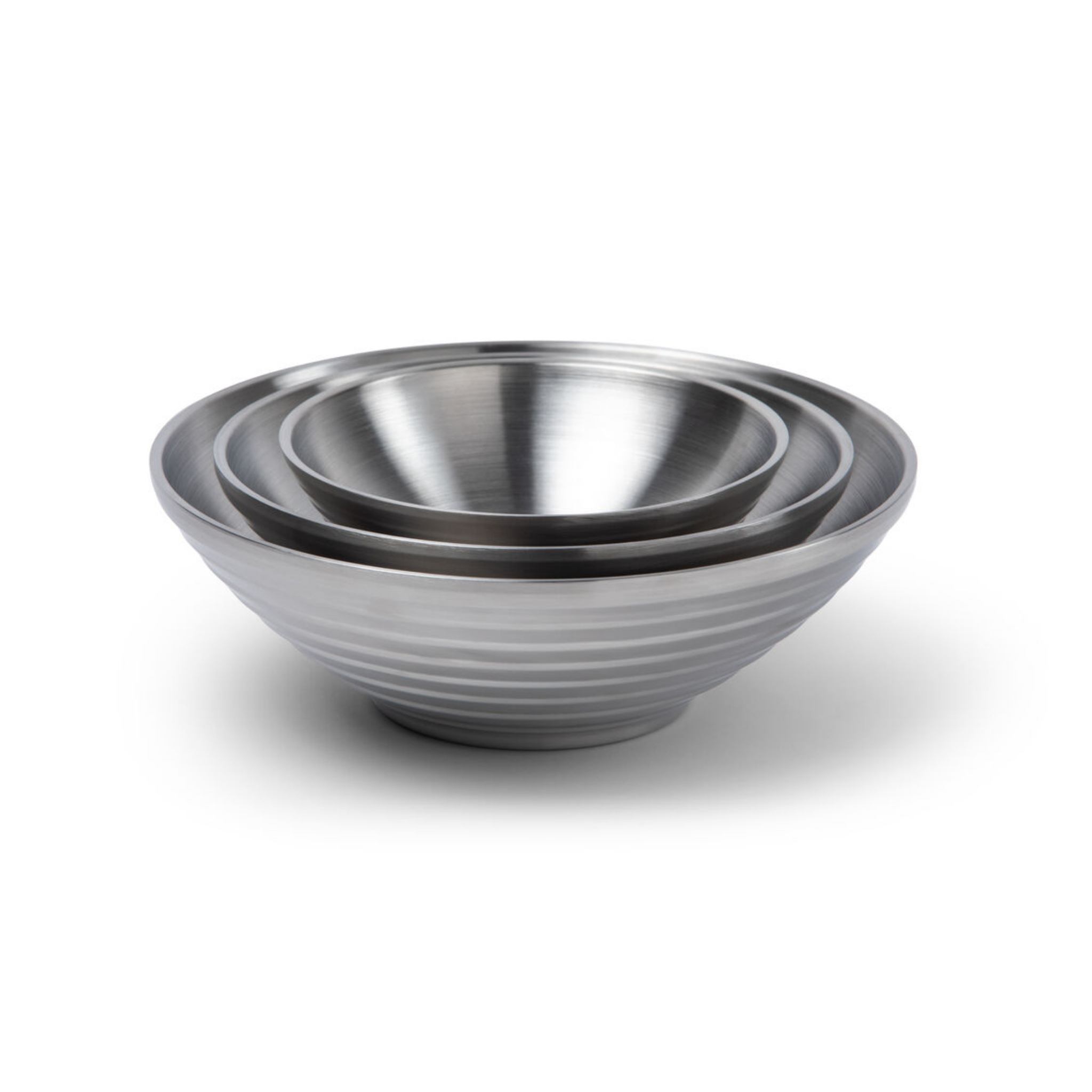 Orrefors Jernverk Skål Stainless Dubbelvägg 3-pack