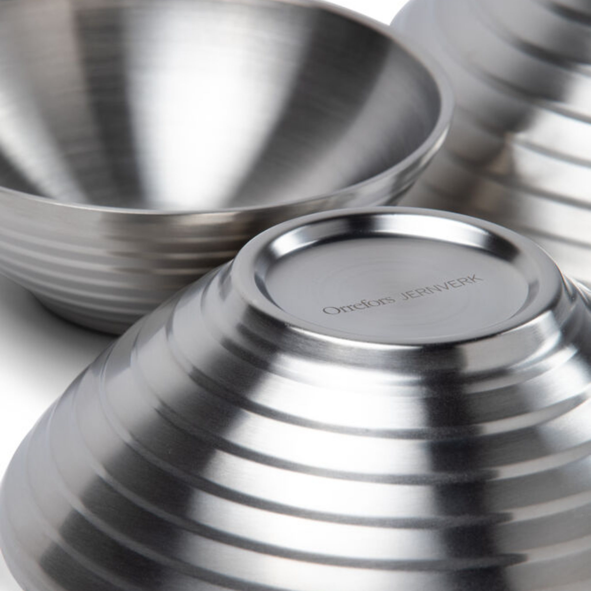 Orrefors Jernverk Skål Stainless Dubbelvägg 3-pack