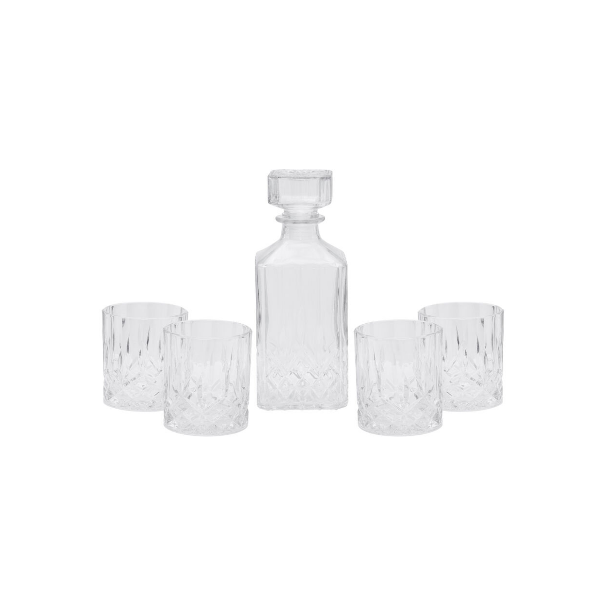 Lord Nelson Karaff med 4 Glas
