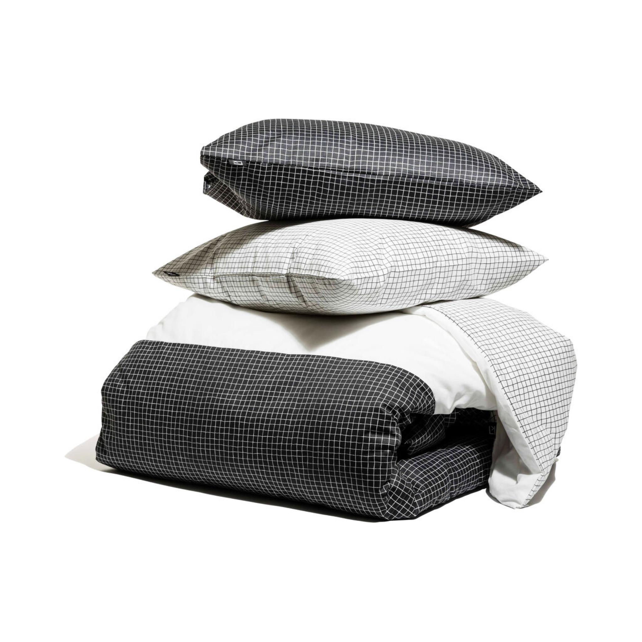 Kosta Linnewäfveri OK Check Satin – Designerbäddset