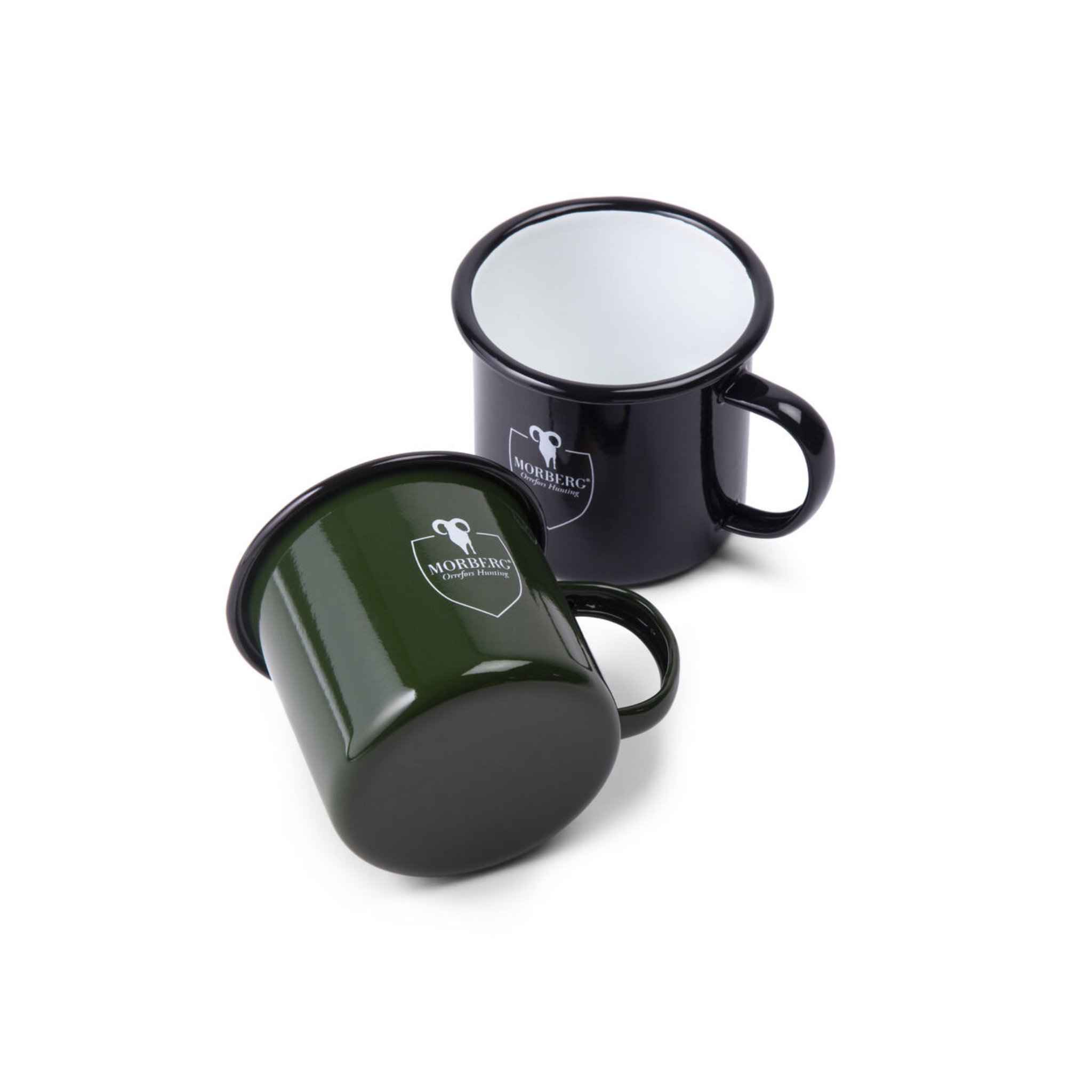 Morberg Orrefors Hunting Emaljerad Metallmugg 45 cl