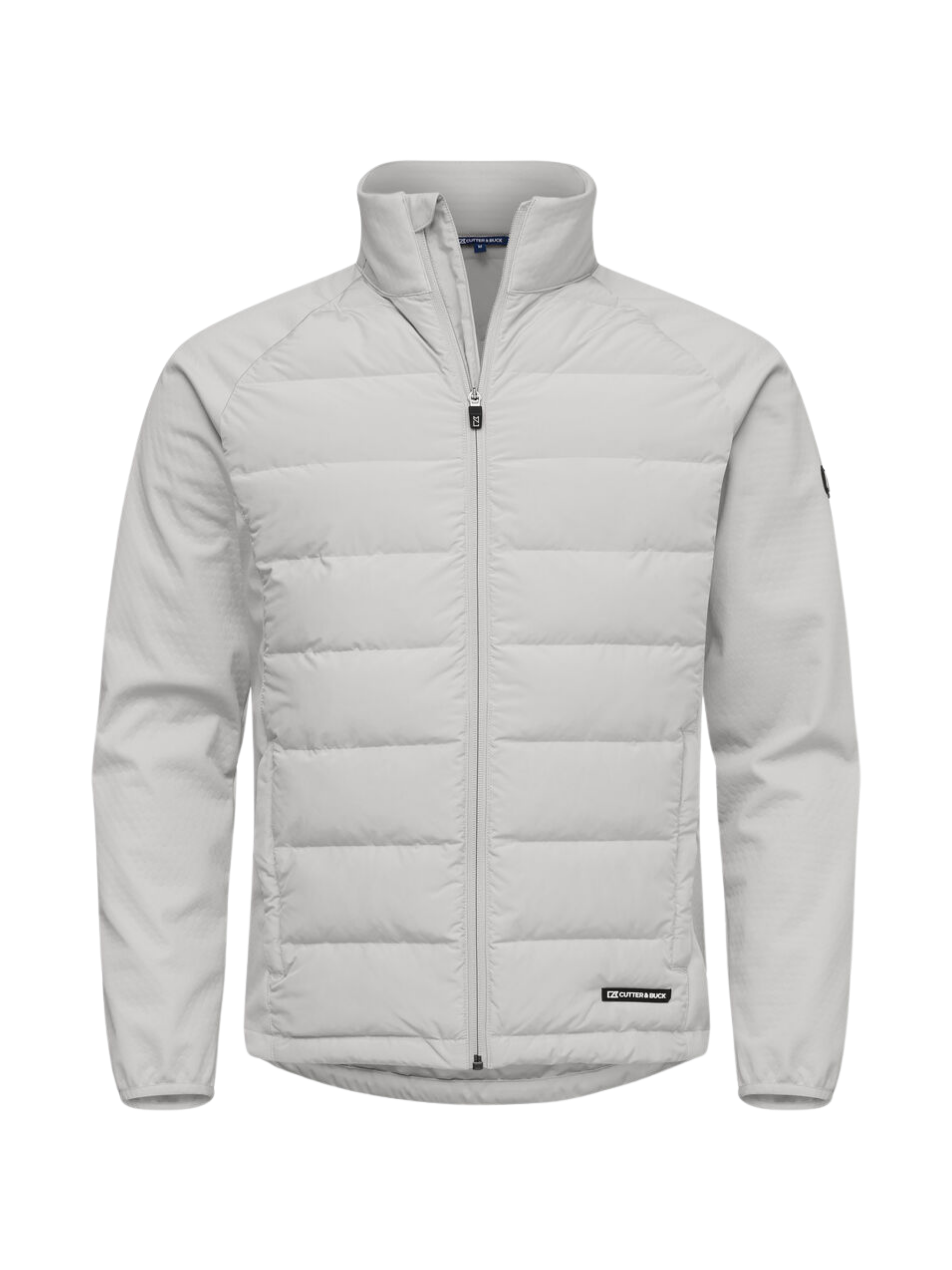 Cutter & Buck Oak Harbor Hybridjacka Herr - Silver
