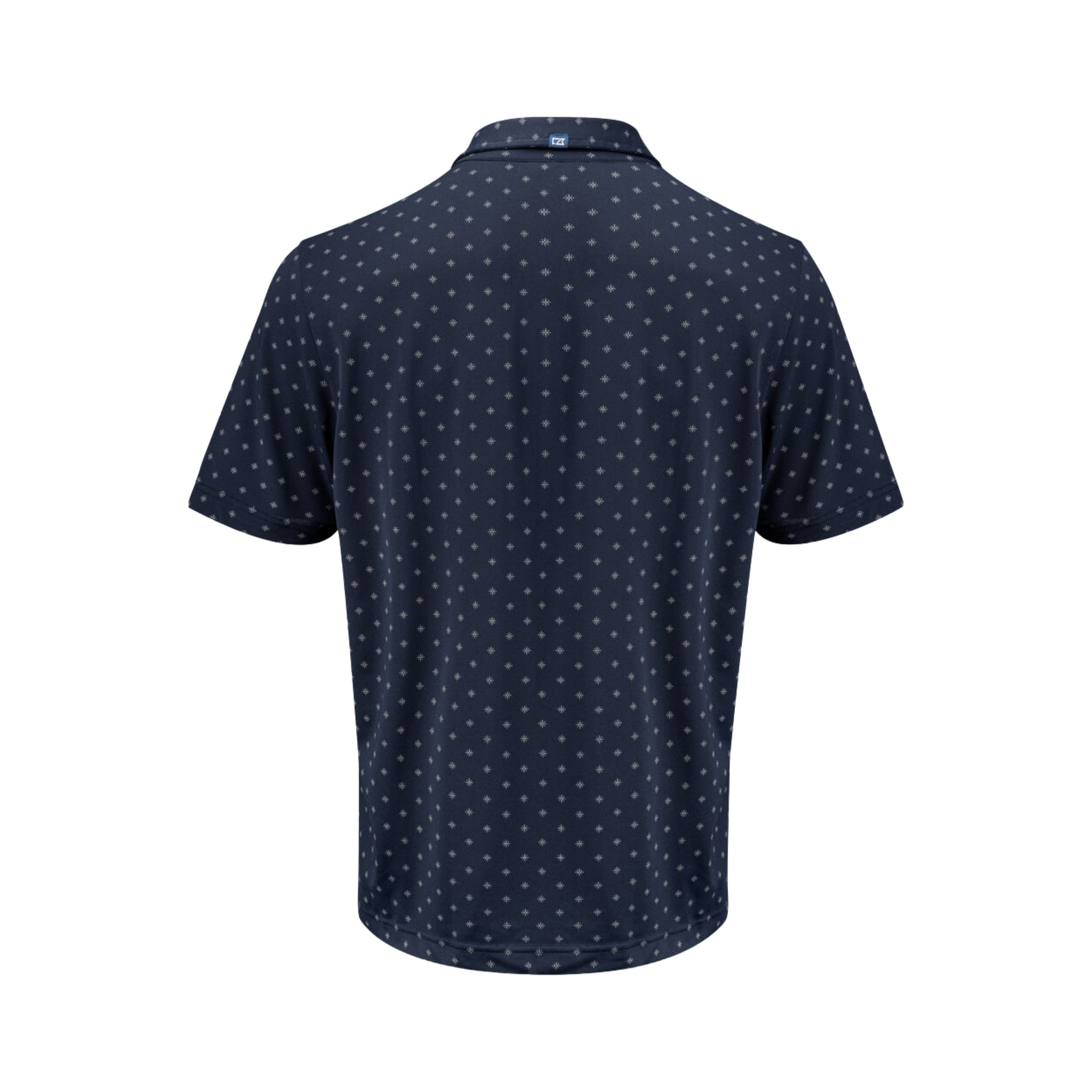 Cutter & Buck Virtue Polo Printed Herr - Mörk Marin