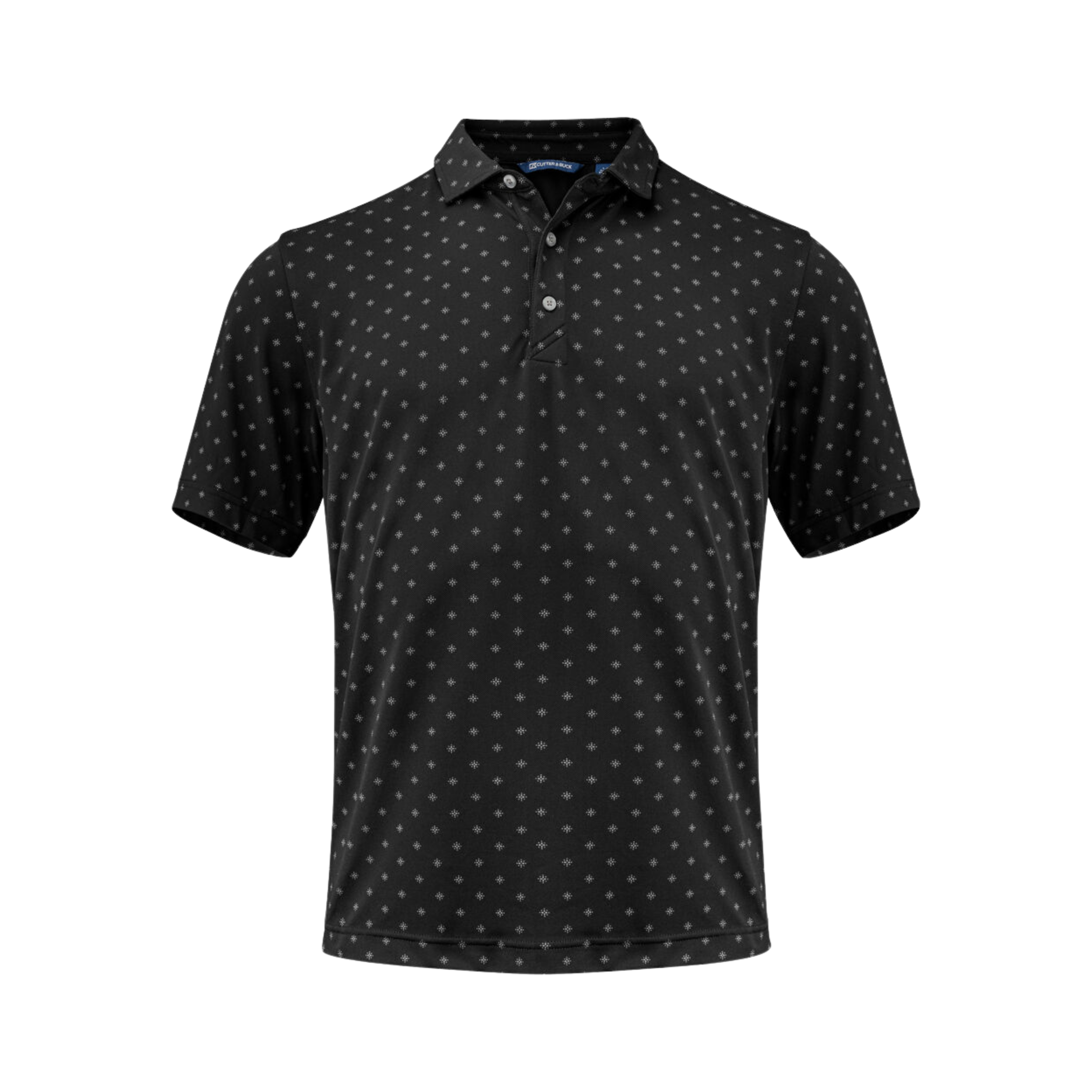 Cutter & Buck Virtue Polo Printed Herr - Svart