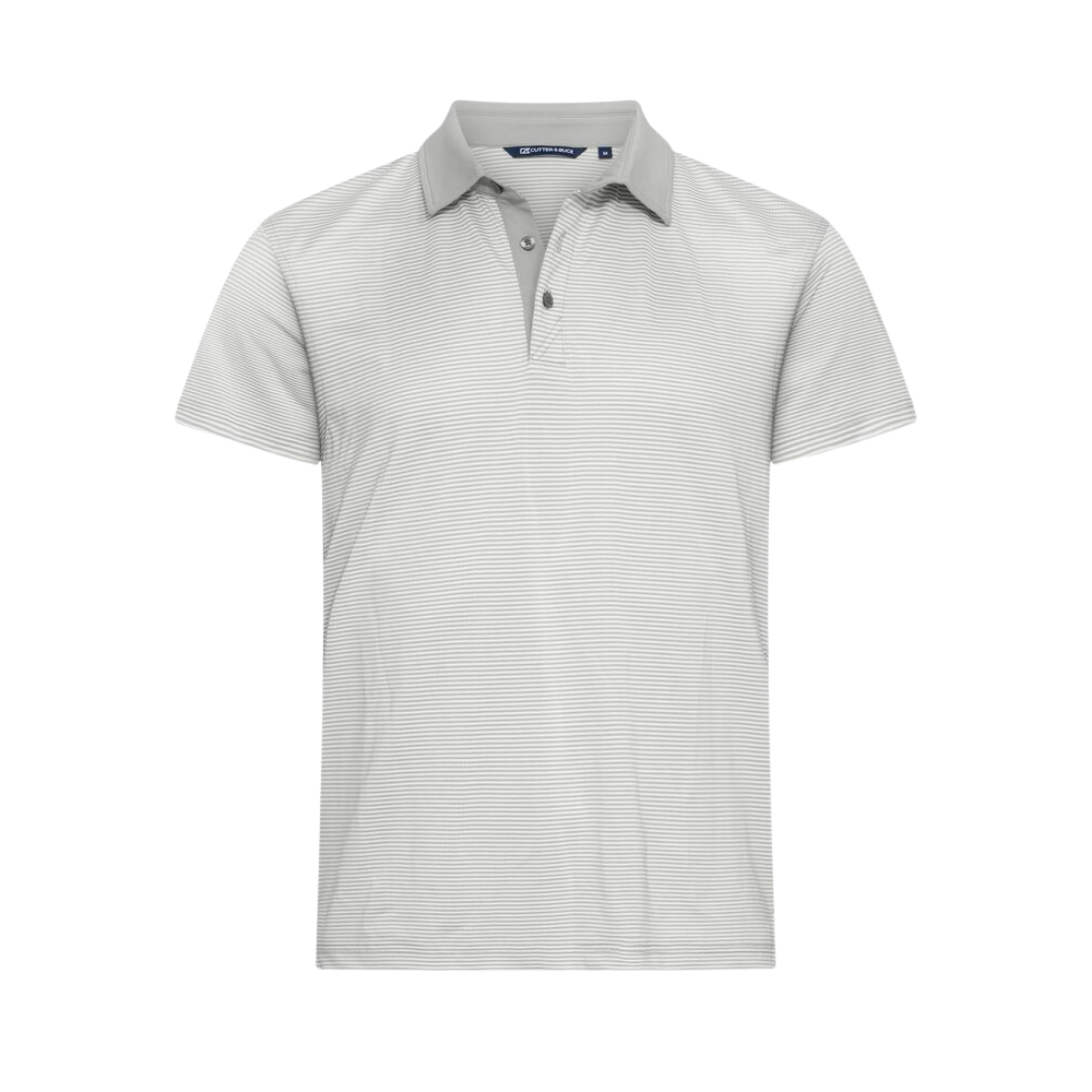 Cutter & Buck Virtue Polo Stripes Herr - Silver