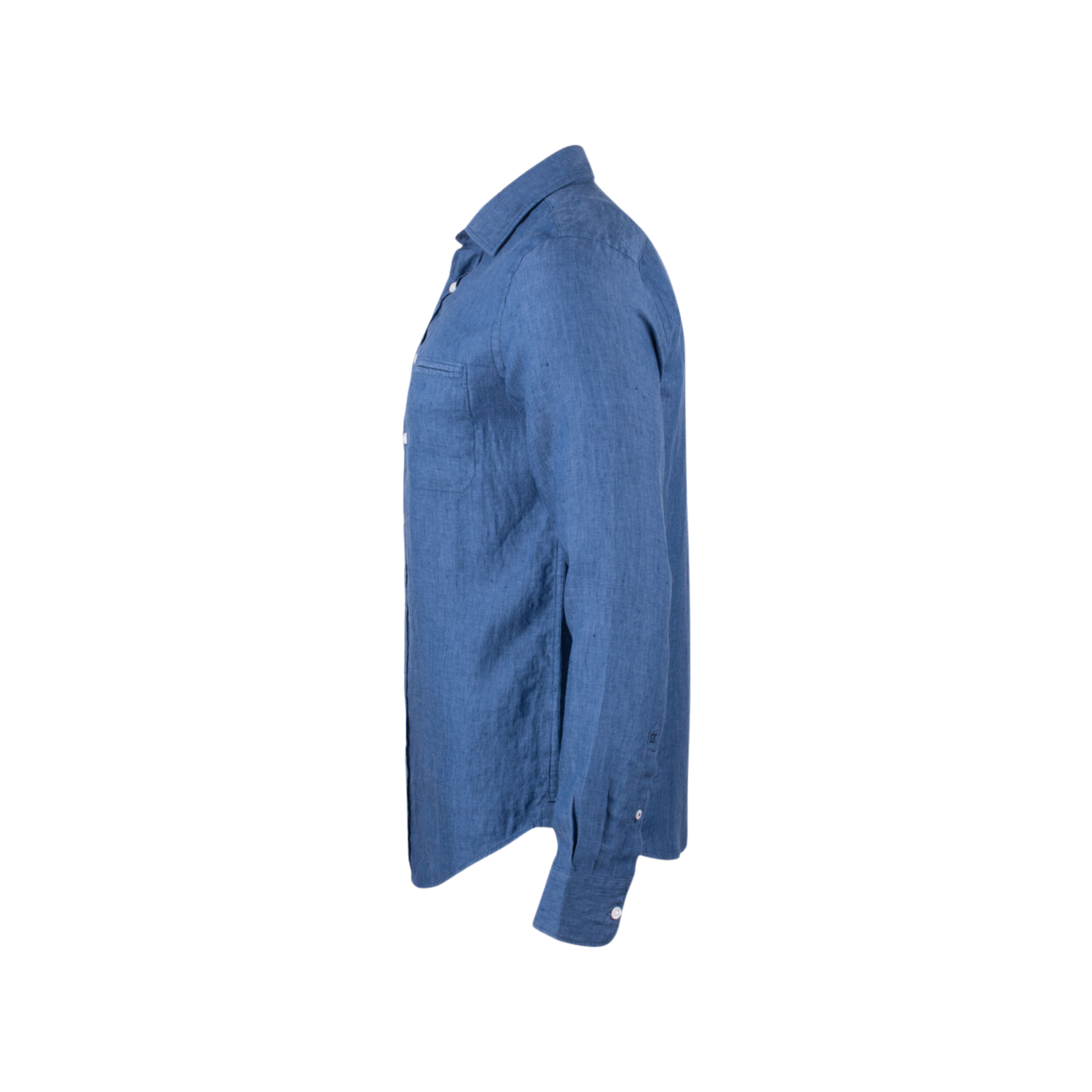 Cutter & Buck Summerland Linne Skjorta Herr - Dream Blue