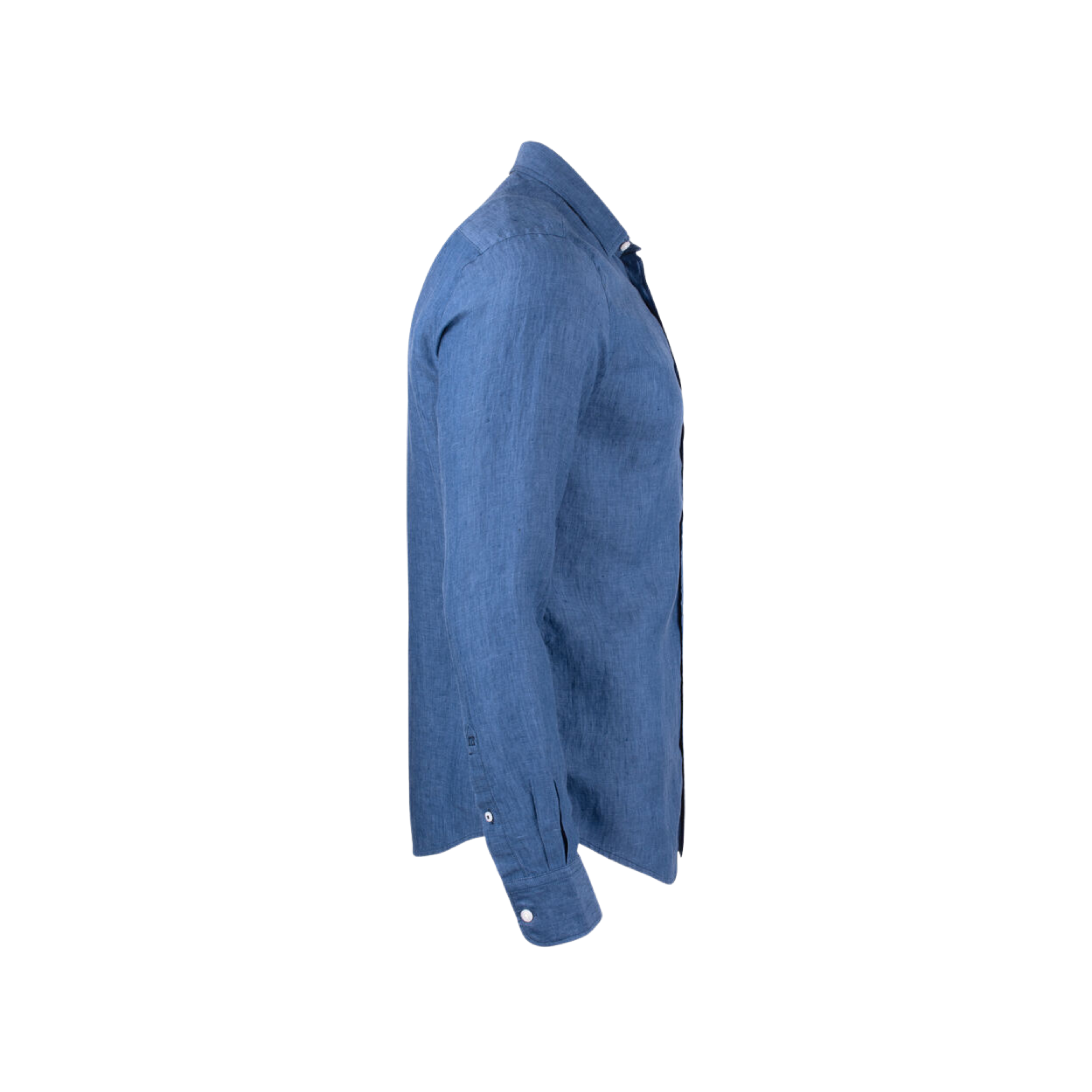 Cutter & Buck Summerland Linne Skjorta Herr - Dream Blue