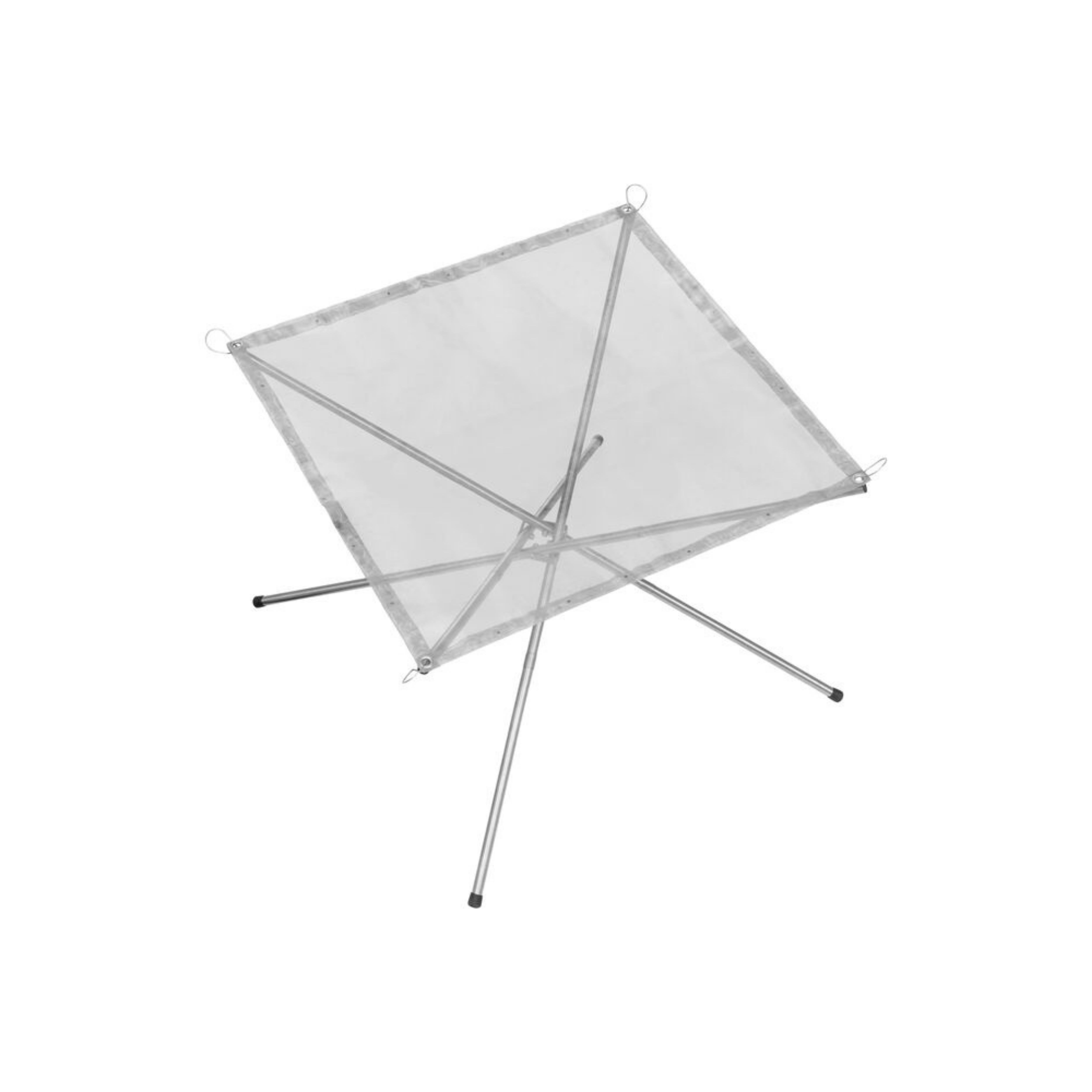 Orrefors Outdoor Ihopfällbar Eldstad med teleskopiska grillgafflar