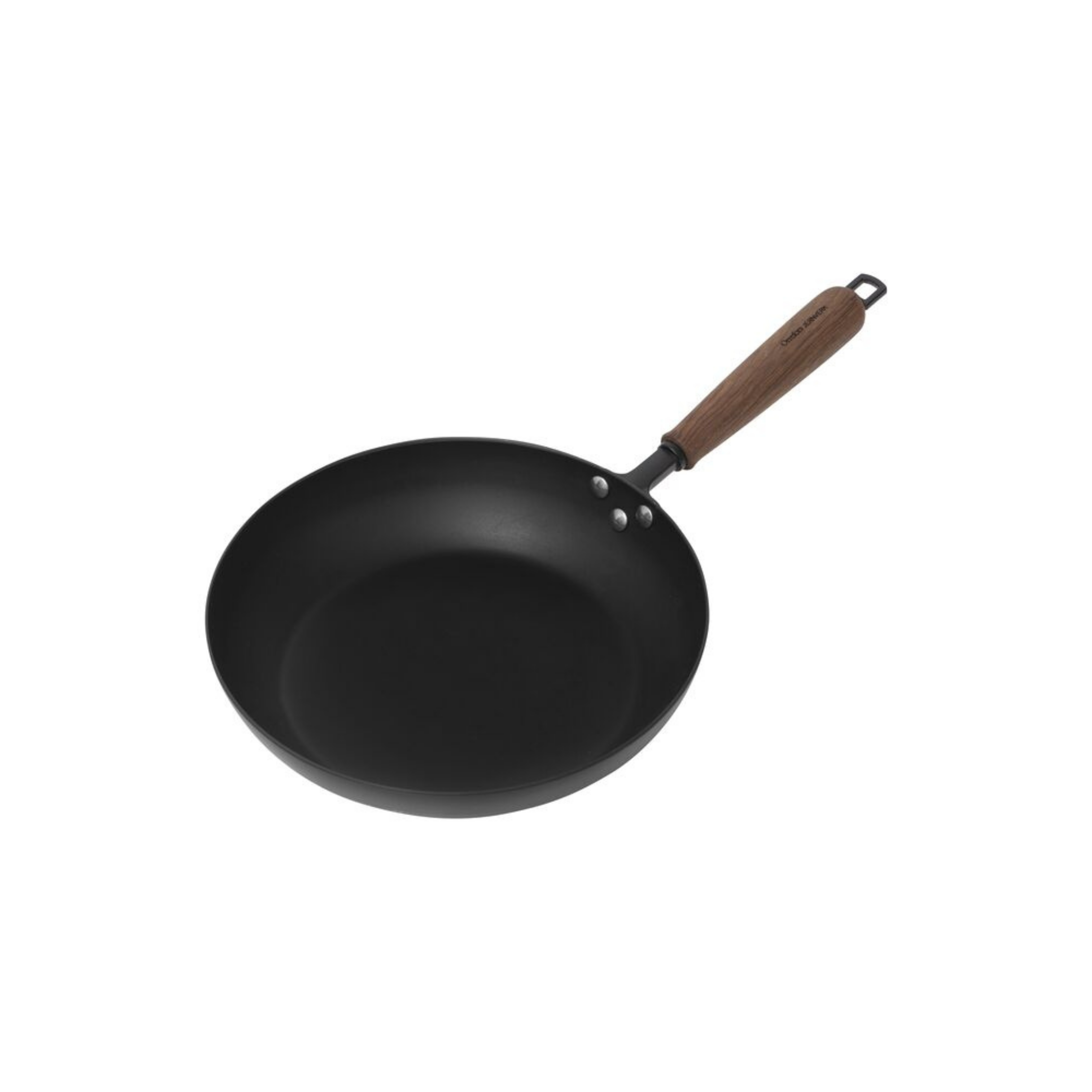 Orrefors Jernverk Blacksmith Smidespanna med handtag i valnöt