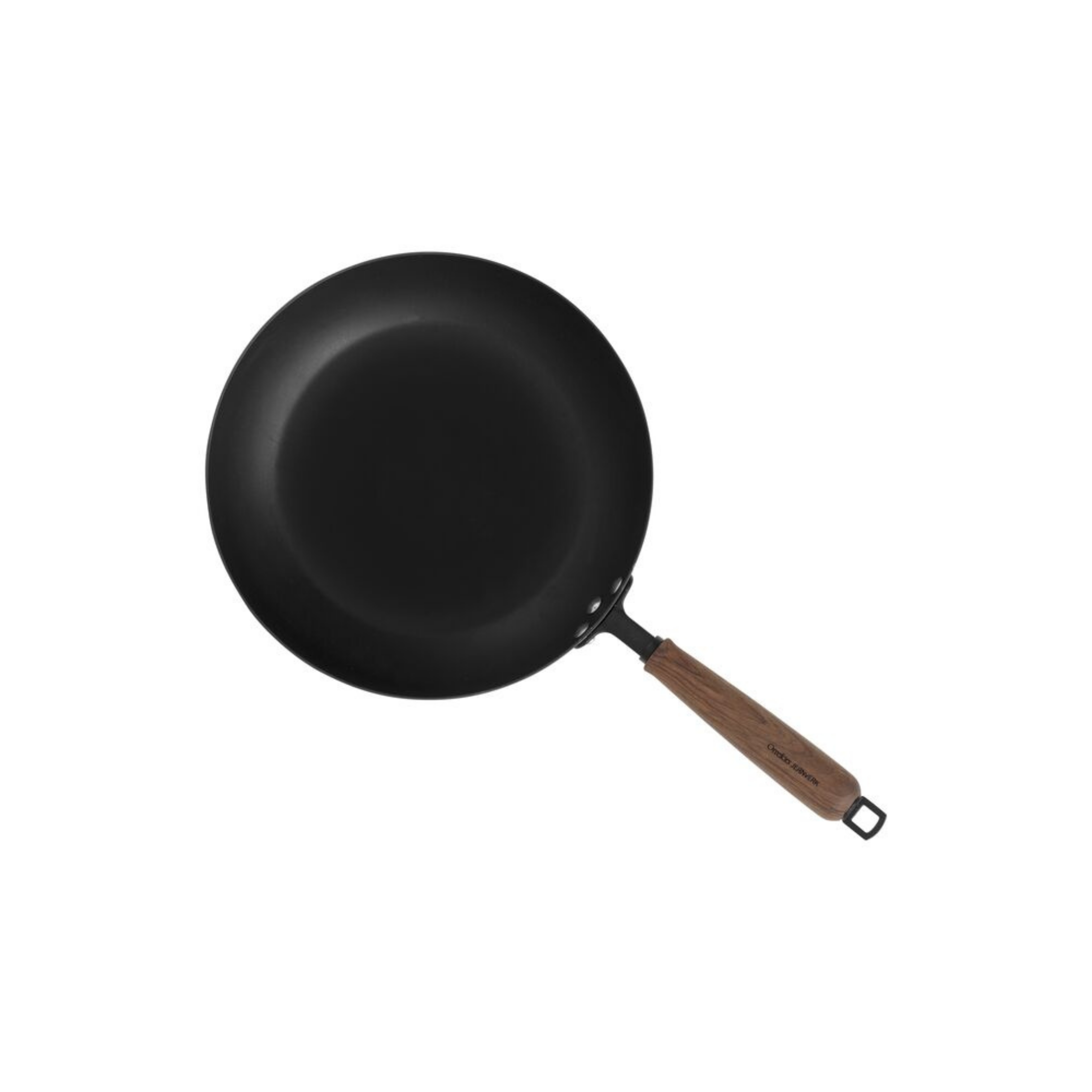 Orrefors Jernverk Blacksmith Smidespanna med handtag i valnöt